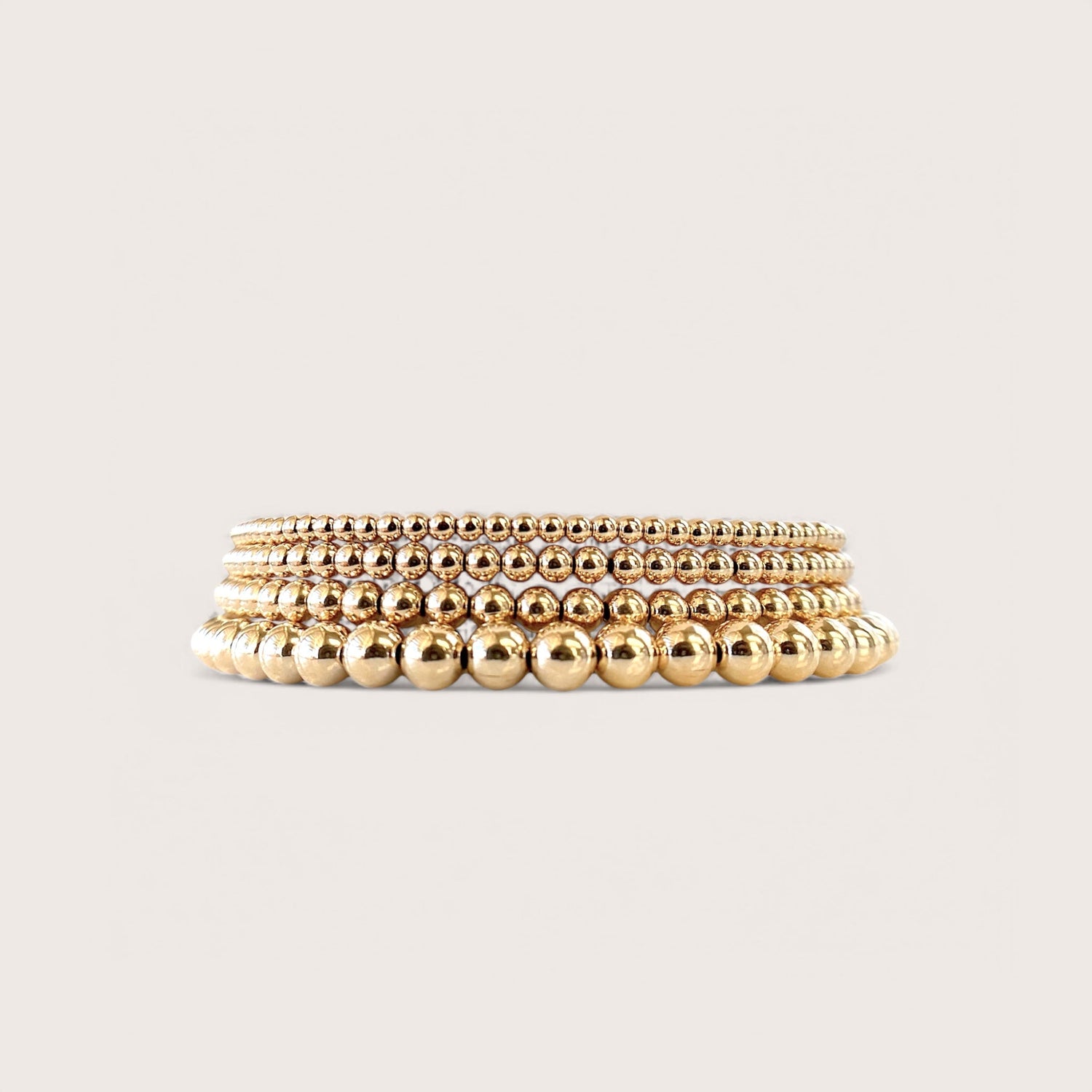 Gold Beaded Bracelets Collections