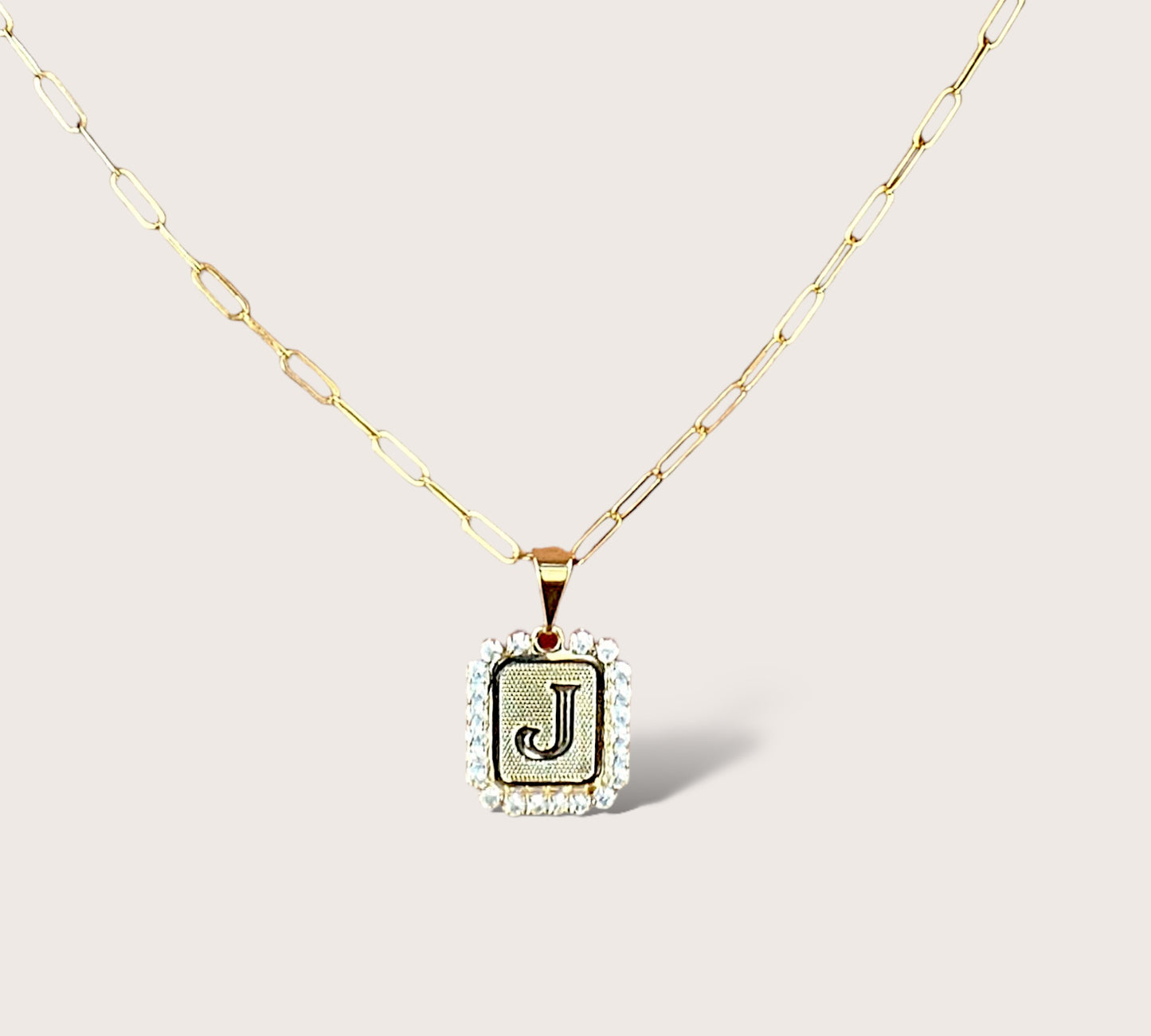 Gold Initial Necklace – Custom Letter Pendant, Personalized Jewelry Gift for Women
