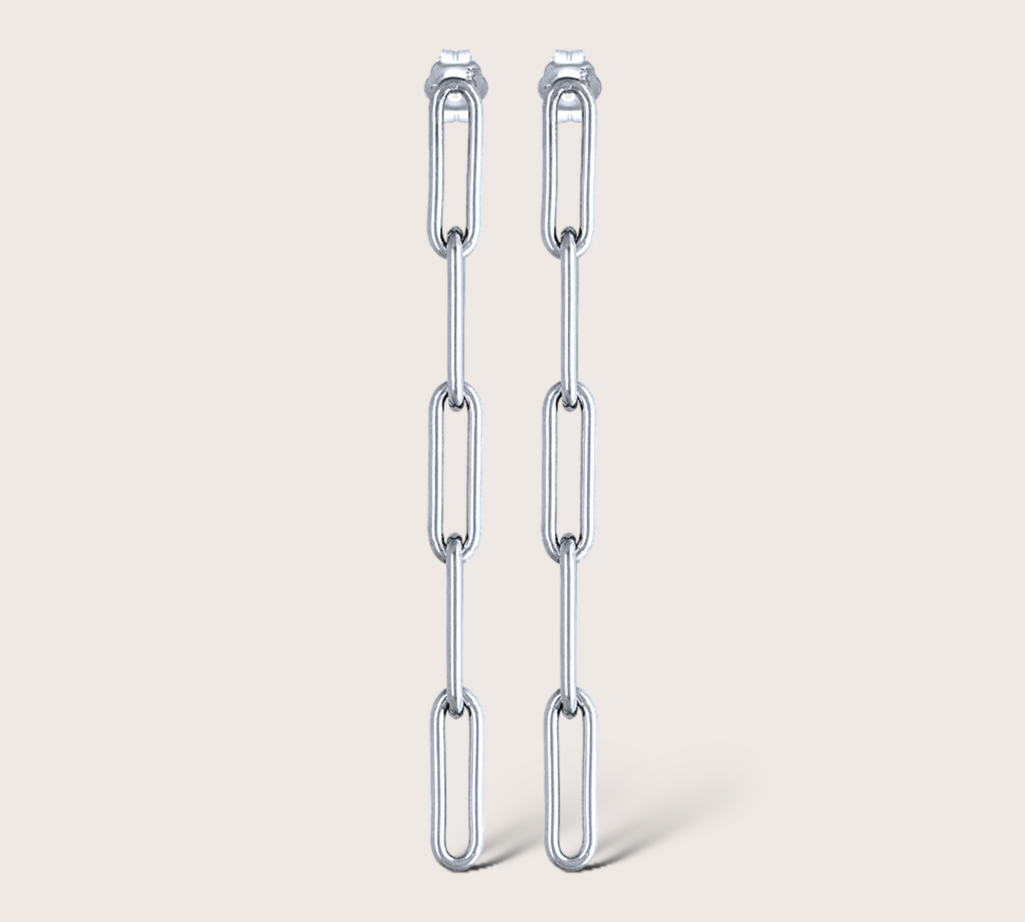 Paperclip Earrings - 5 Links