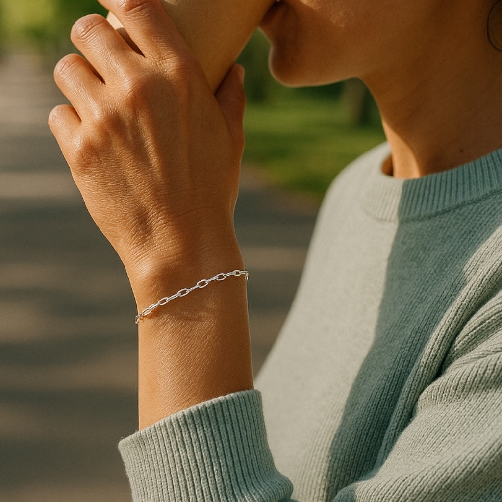 Anchor Link Bracelets - 2mm, 3mm, 4mm
