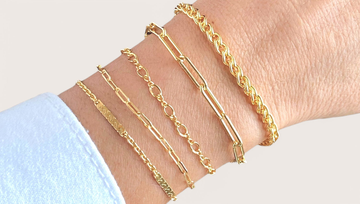 Chain Bracelets Collection