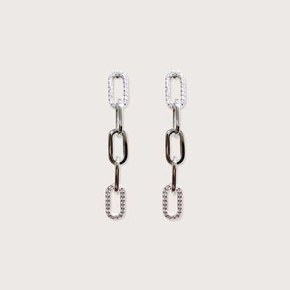 925-sterling-silver-paperclip-bracelet-tarnish-resistant-diamond-alternative-jewelry
