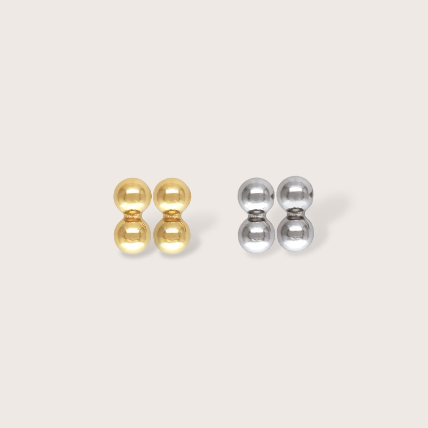 Kids Duo Ball Earrings