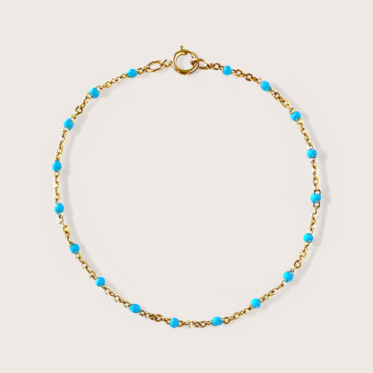 turquoise bracelet and clasp image