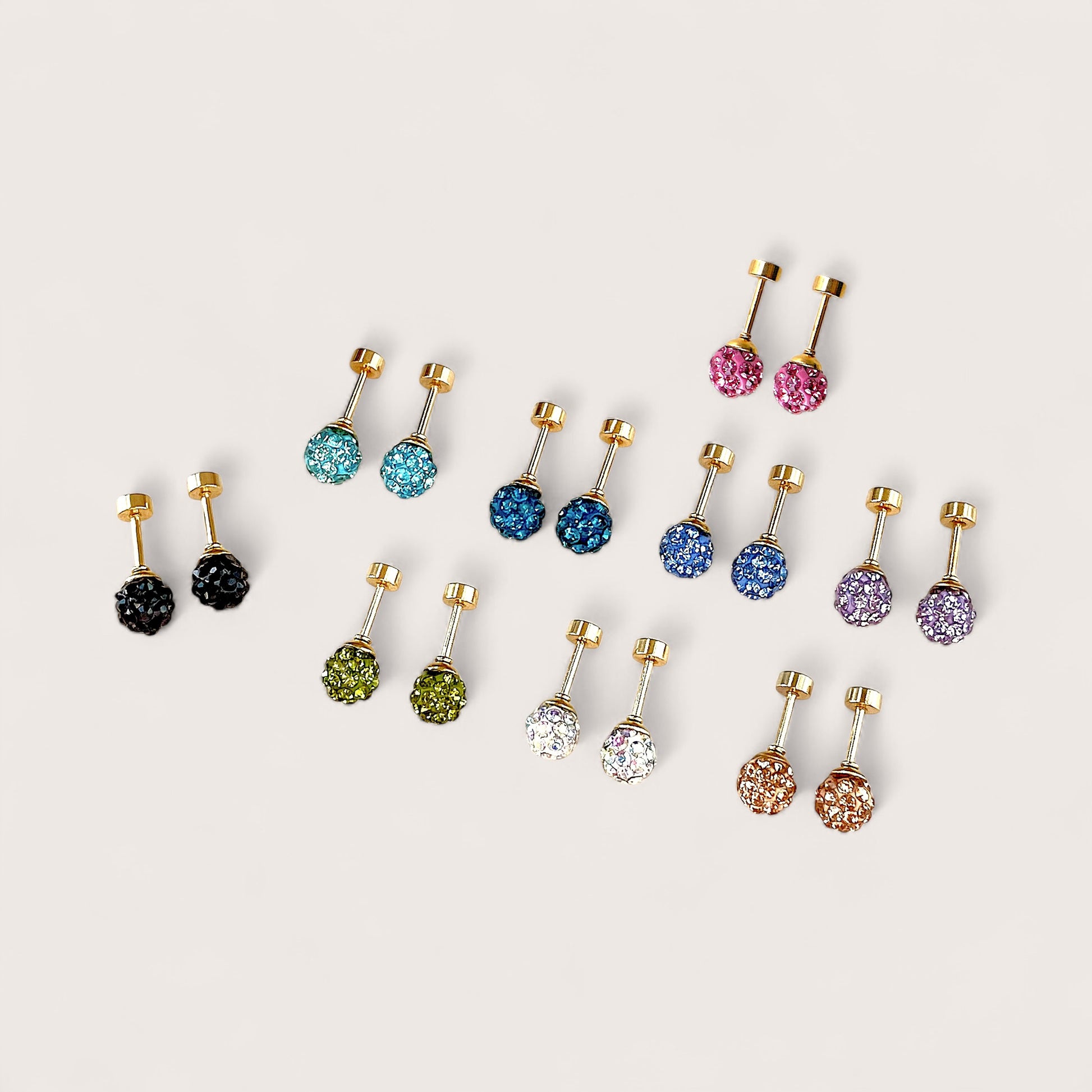 Crystal Ball Earrings view 4