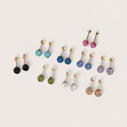 Crystal Ball Earrings view 4