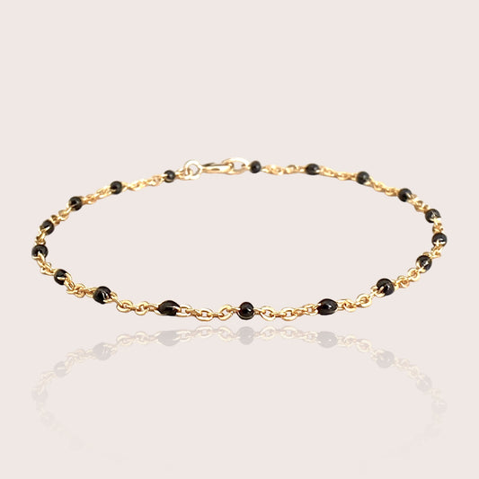 Black Enamel Bracelet